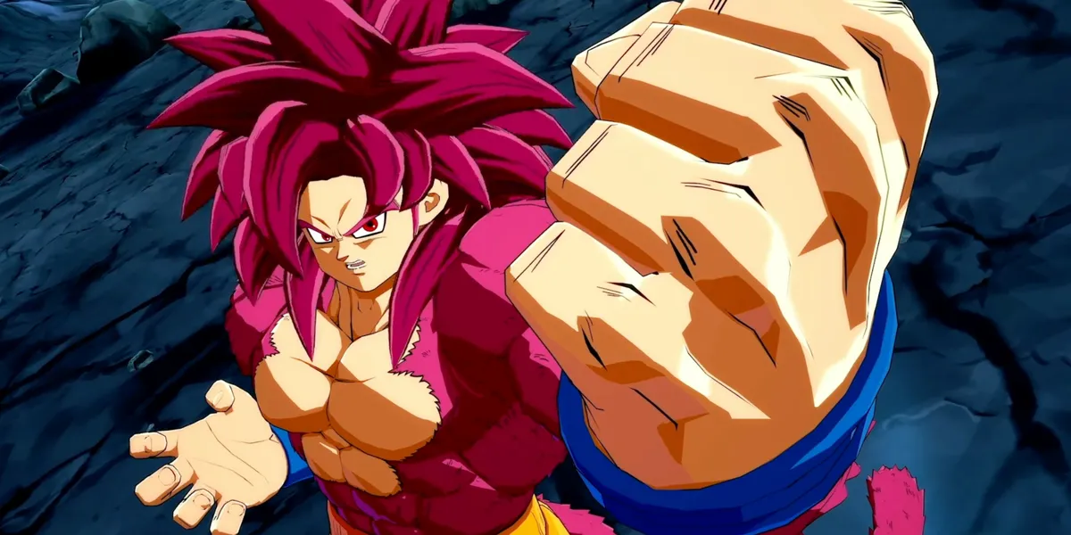 Dragon Ball FighterZ SSJ4 Goku drops on April 22