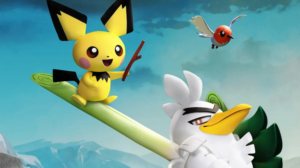 Pichu and Sirfetch'd are getting a Claymation series and honestly this is the crossover we didn't know we needed