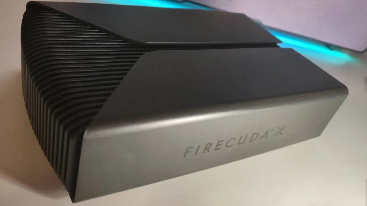 Seagate's FireCuda X Vault is a 8TB chest of loot, but only if you're the crafting type